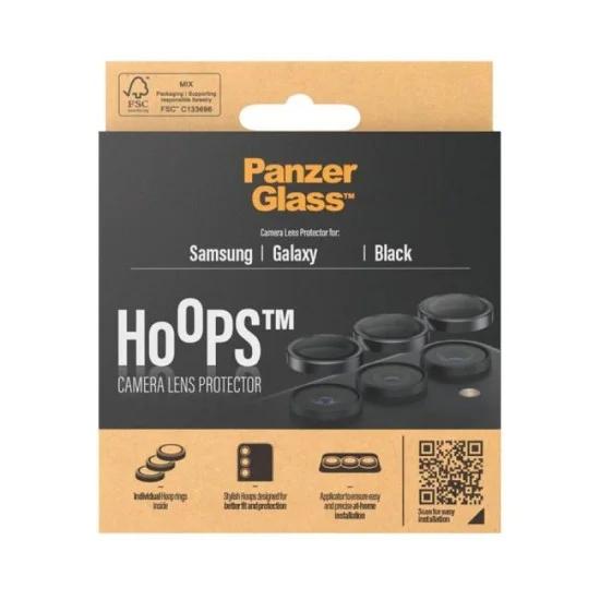 Lense Protector Camera Samsung S24 Plus Hoops Panzerglass - Black